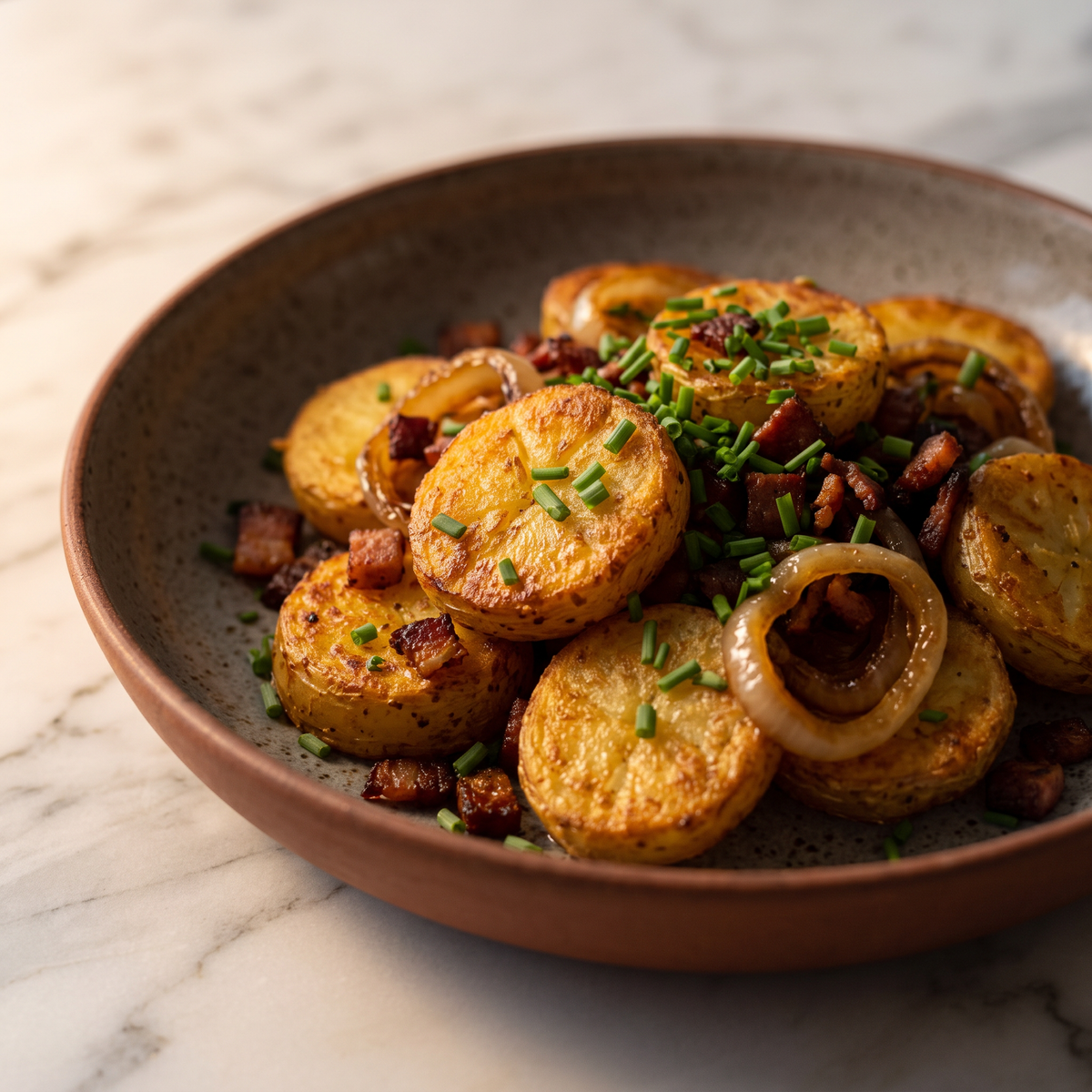 Bratkartoffeln mit Speck & Zwiebeln – BIOL Rezept