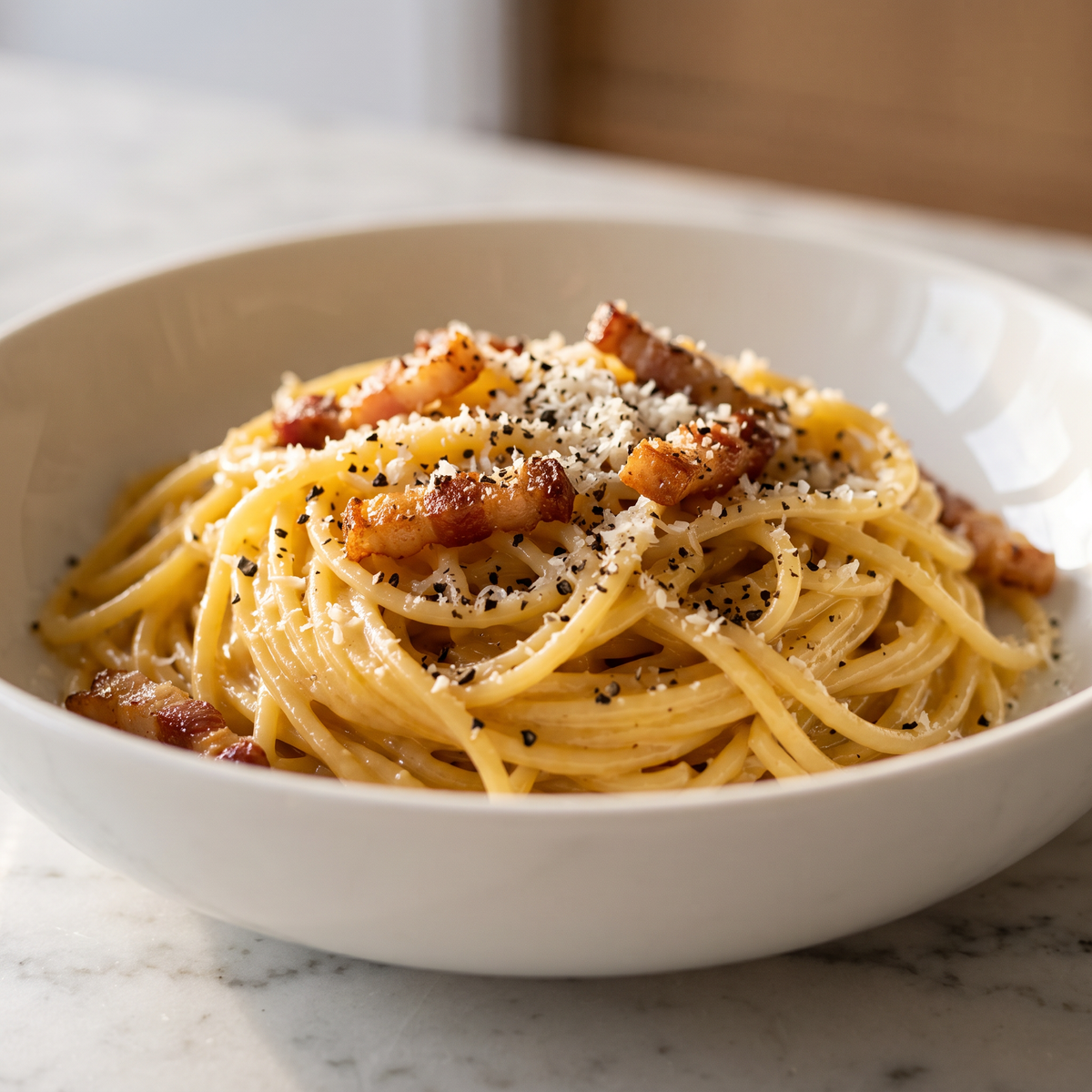 Pasta Carbonara – BIOL Rezept