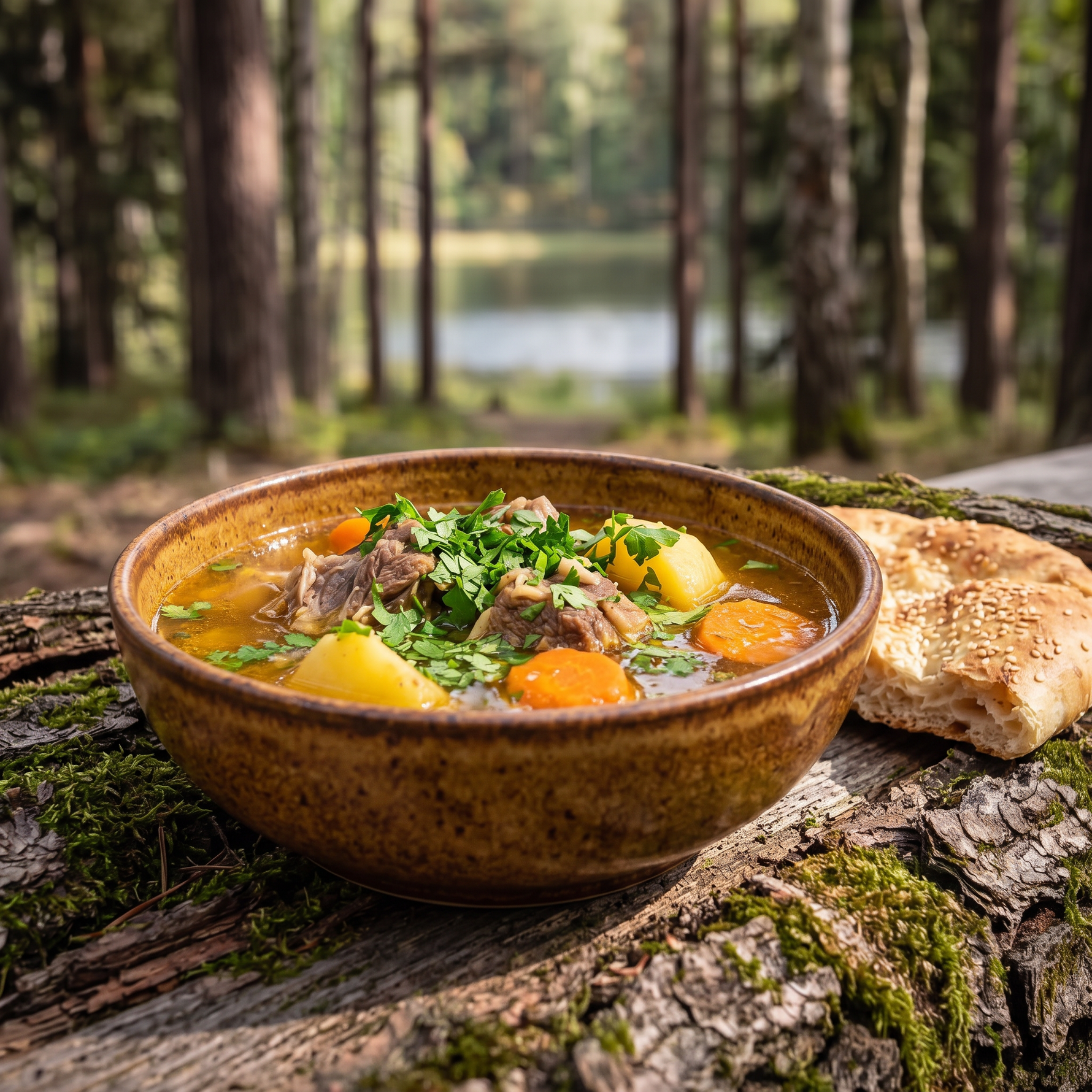 Shurpa – Zentralasiatische Lammsuppe vom Feuer