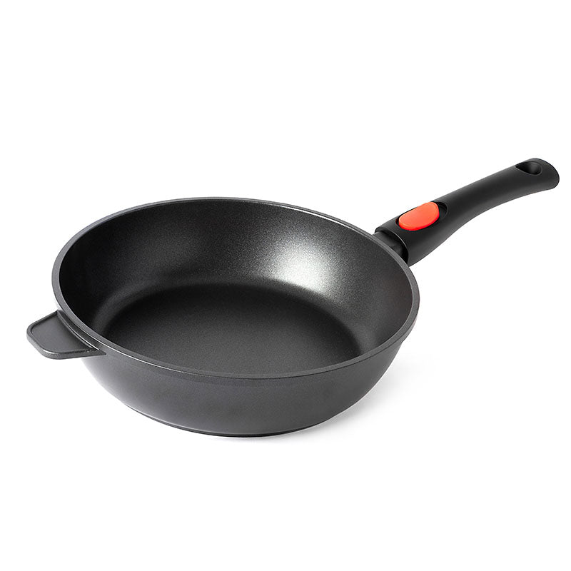 Aluminum Frying Pan – Non-stick, detachable handle, induction-compatible