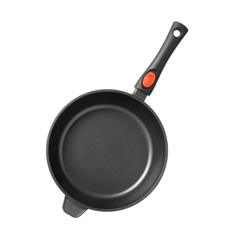 Aluminum Frying Pan – Non-stick, detachable handle, induction-compatible