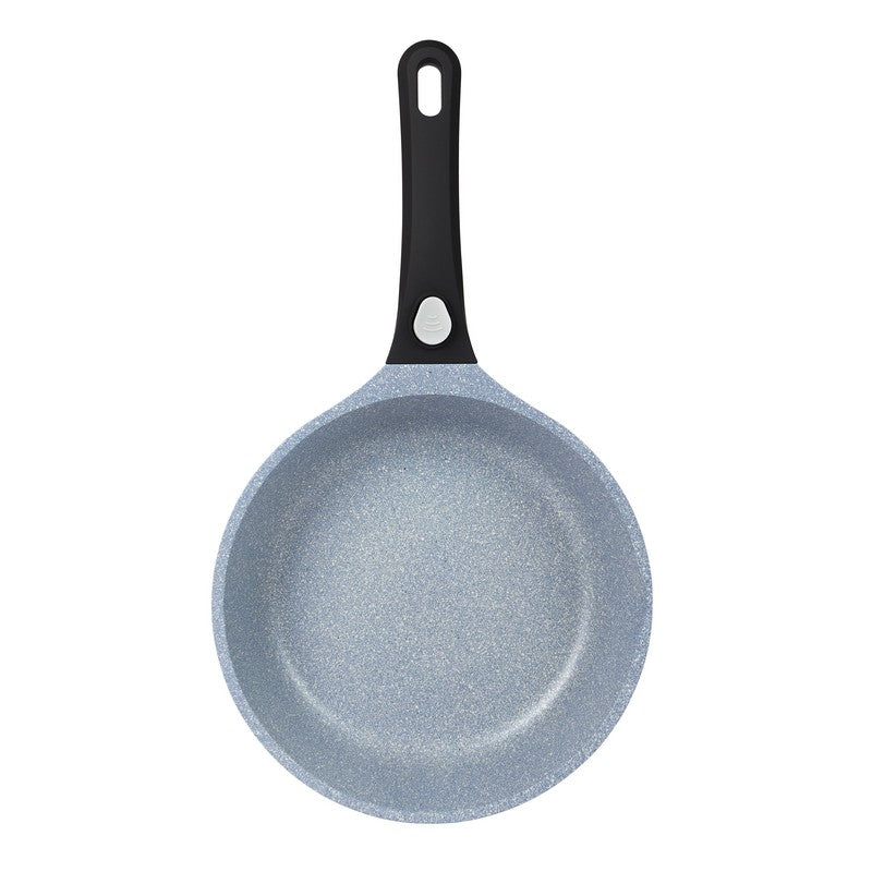 Aluminum Frying Pan - GREBLON Non-Stick Coating, Removable Handle, Induction-Compatible