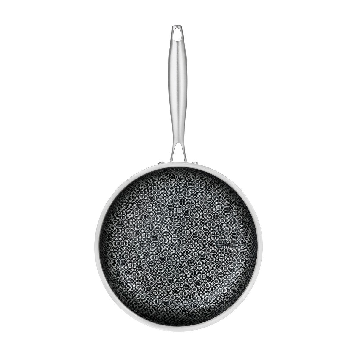 Stainless Steel Frying Pan 18/10 – 3-Ply Multi-Layer Construction, Non-Stick Coating, Detachable Handle