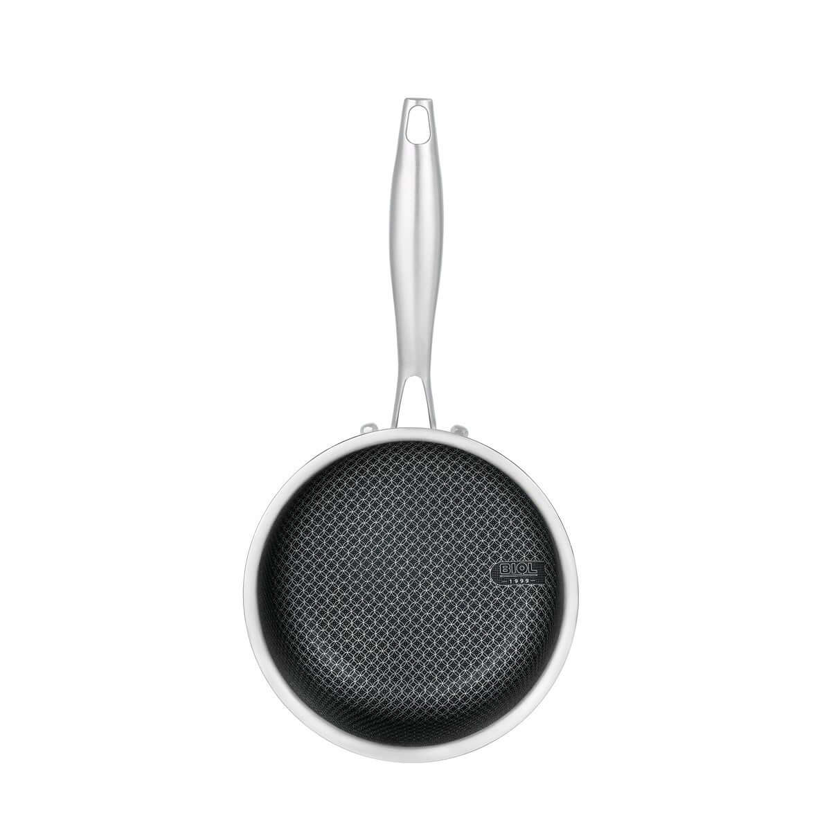 Stainless Steel Saucepan 2.2L – Non-stick, Induction-ready