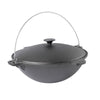 Traditional Cast Iron Kazan – with Lid and Bail Handle